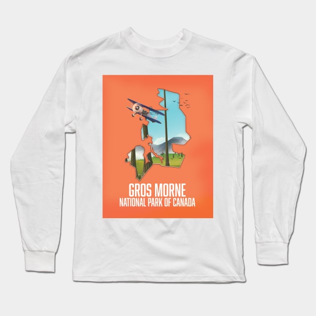 Gros Morne national park of canada Long Sleeve T-Shirt by nickemporium1